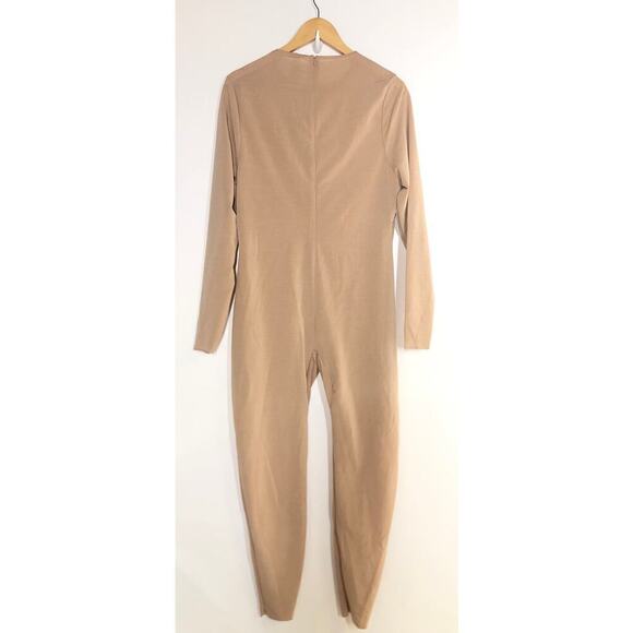 SKIMS Sheer Sculpt Catsuit Long Sleeve Full Bodysuit Clay NWT Size 4X - Picture 7 of 10